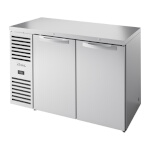 True TBR52-RISZ1-L-S-SS-1 - Back Bar Cooler, two-section, 52